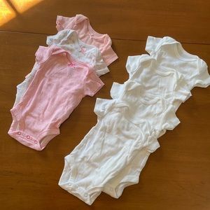 Newborn Girls Onsie Bundle